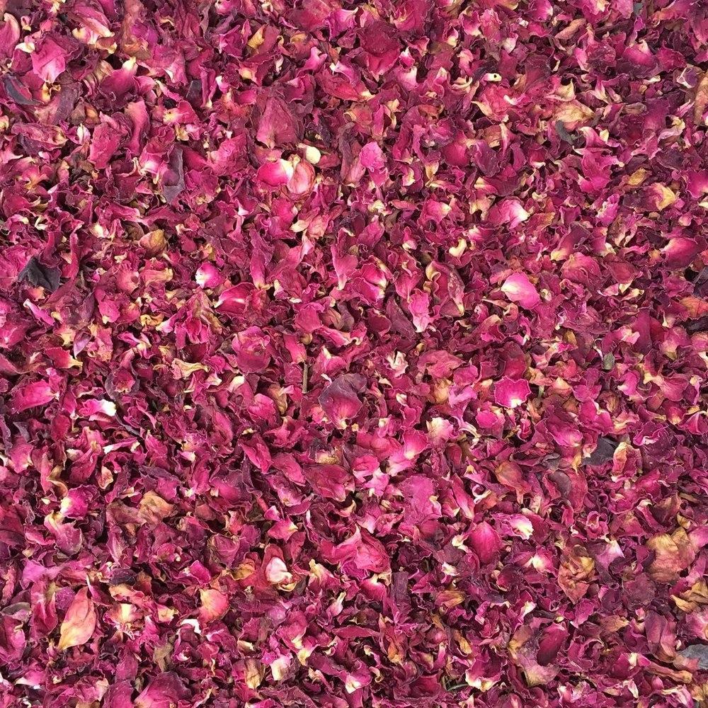 Red Rose Petals - Organic 20g