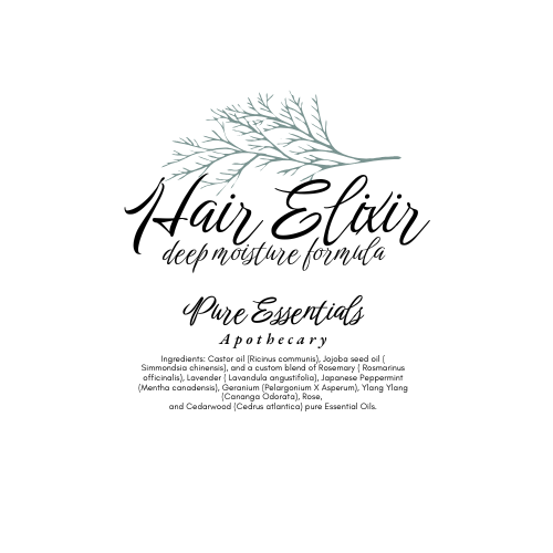 Herbal Hair Elixir: Deep moisture formula